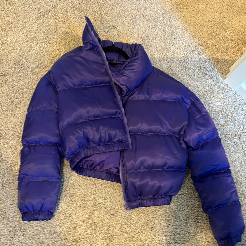 Purple Puffer Jacket
